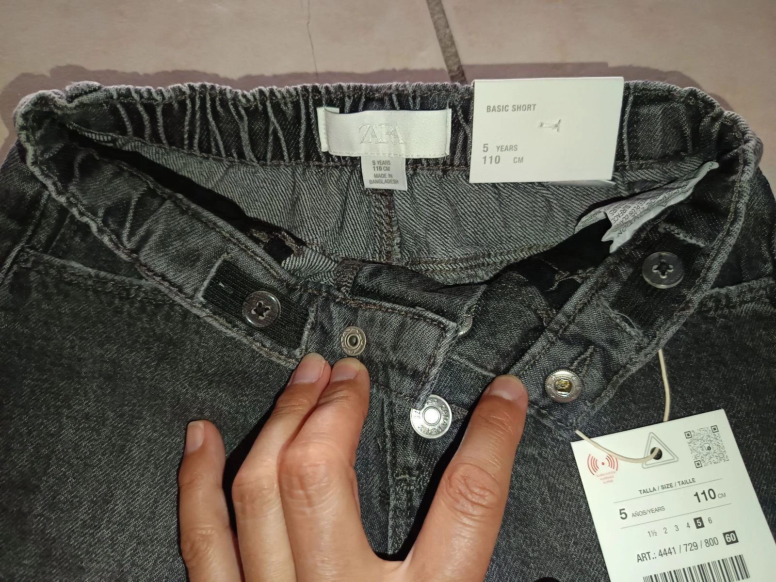 Zara girl shorts 5 years old – photo 2